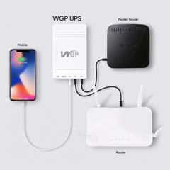 WGP Mini UPS 10400mAh – Reliable Backup Power for Your WiFi Router